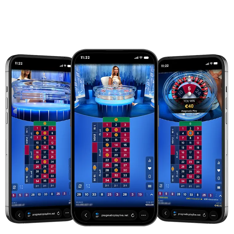 Pragmatic Play Crystal Roulette 官方產品圖片
